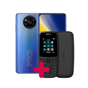 موبایل شیائومی POCO X3 Pro 128GB/6 + موبایل نوکیا مدل (2019) Nokia 105