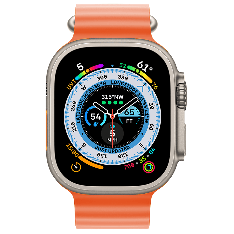 ساعت هوشمند Apple Watch Ultra Band Ocean orange