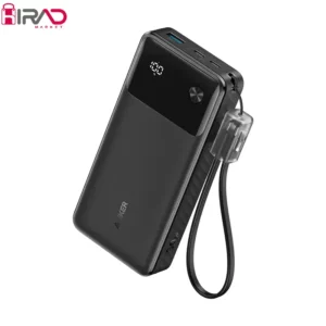 پاوربانک 30 وات انکر مدل A1384 ظرفیت 20000 میلی آمپر ساعت به همراه کابل USB-C