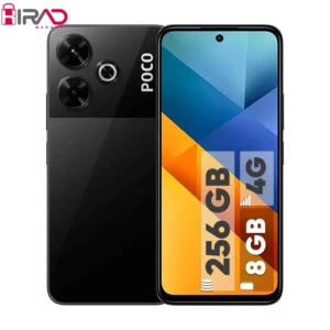 گوشی موبایل شیائومی مدل Poco M6 4G دو سیم کارت ظرفیت 256 گیگابایت و رم 8 گیگابایت
