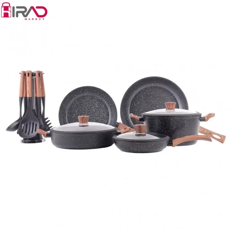 سرویس قابلمه 15 پارچه وستینگ هاوس مدل WCCS008515BMBB