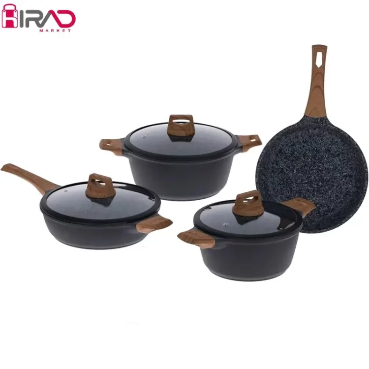 سرویس قابلمه 6 پارچه وستینگ هاوس مدل WCCS003206CMBB
